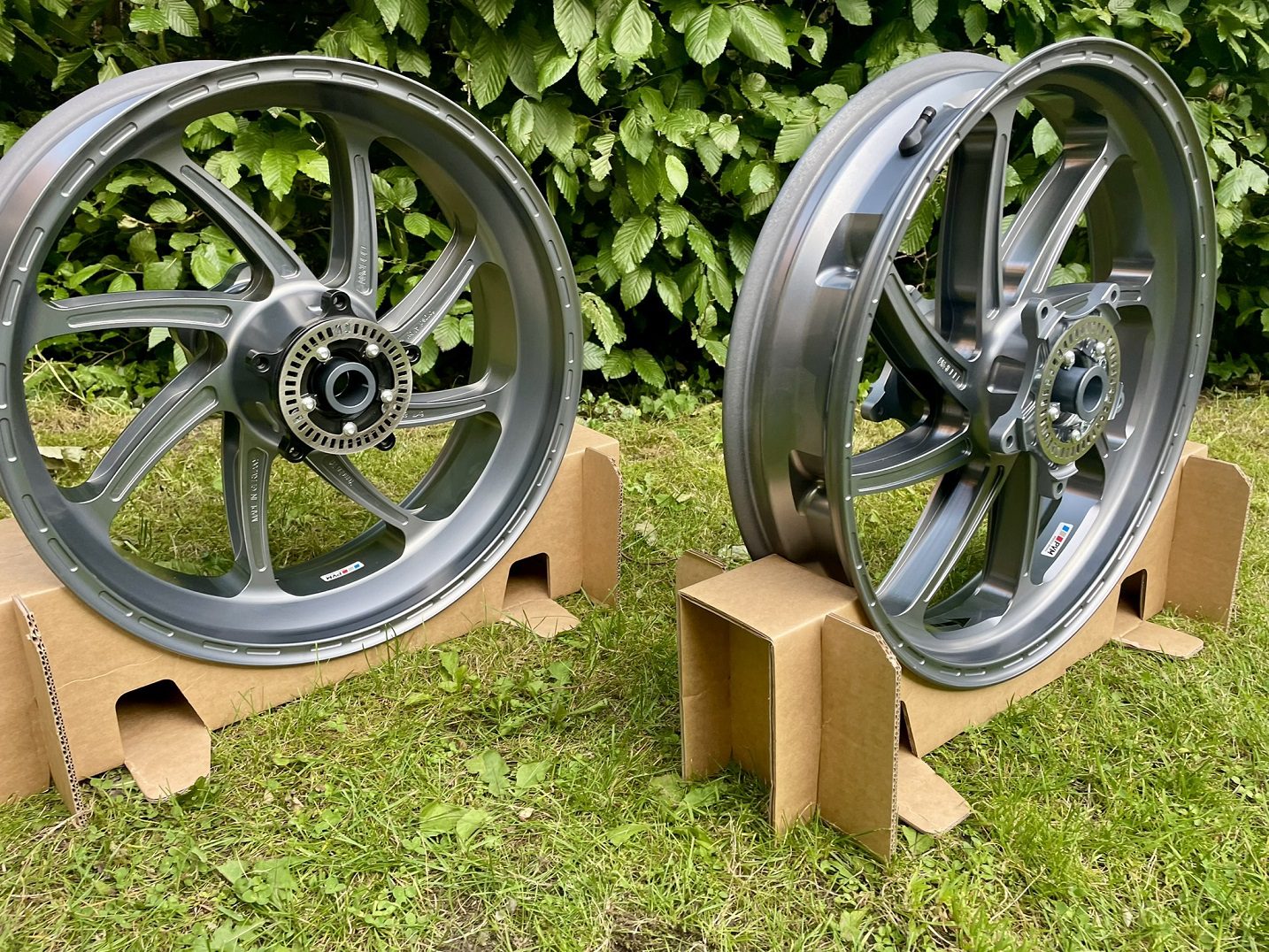 PVM set 8-spaaks gesmede velgen - (Sport) S1000RR - K66 K67 - www