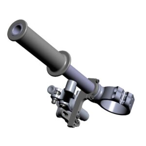 Collier support de maître cylindre arrière au pouce pour fourche 50 mm GALESPEED - PAM RACING