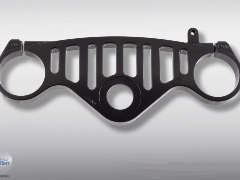 R1 2002-2025 Racing upper triple clamp BLACK